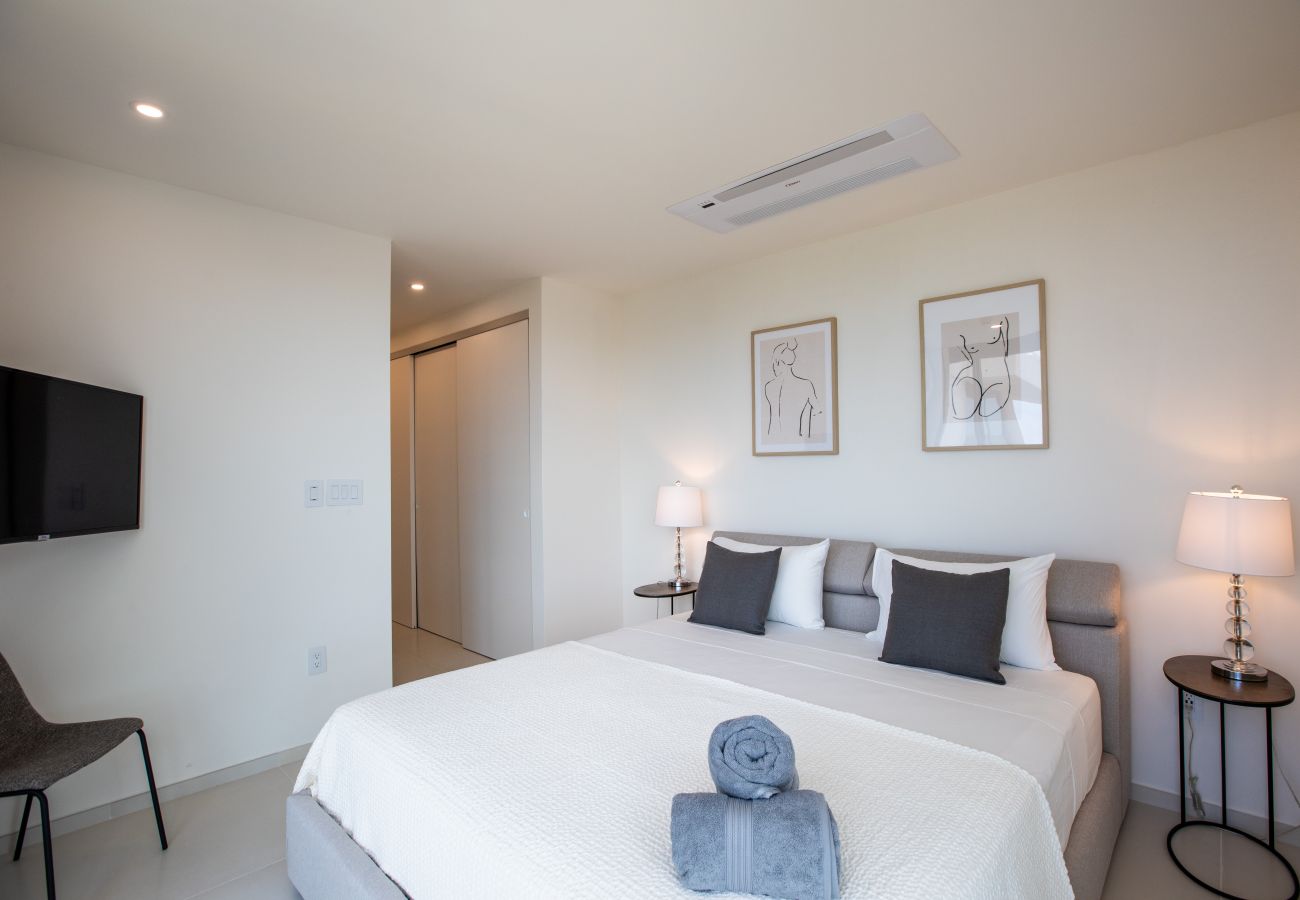 Chambre spacieuse et moderne