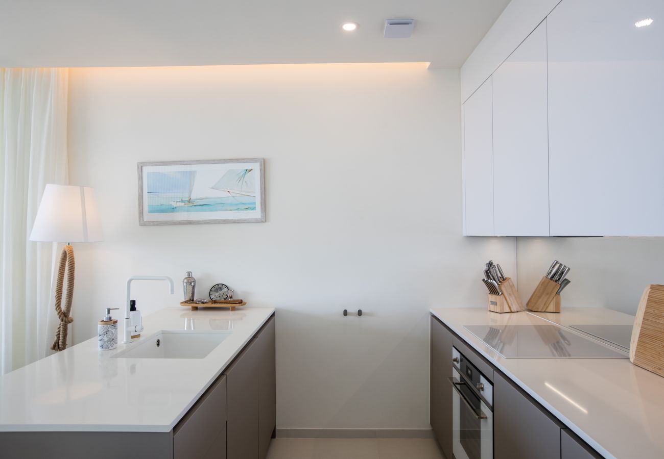 Une cuisine spacieuse et moderne
