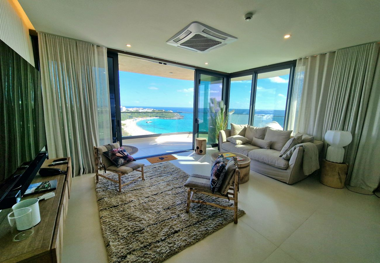 Appartement à Cupecoy - A-1201 Spacious 3 bedroom overlooking Mullet Bay
