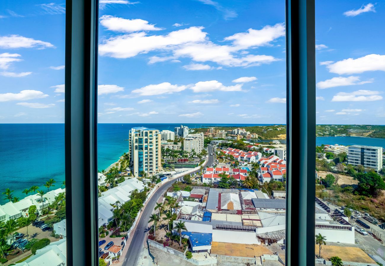 Appartement à Cupecoy - A-1902 Stunning sub penthouse ocean view
