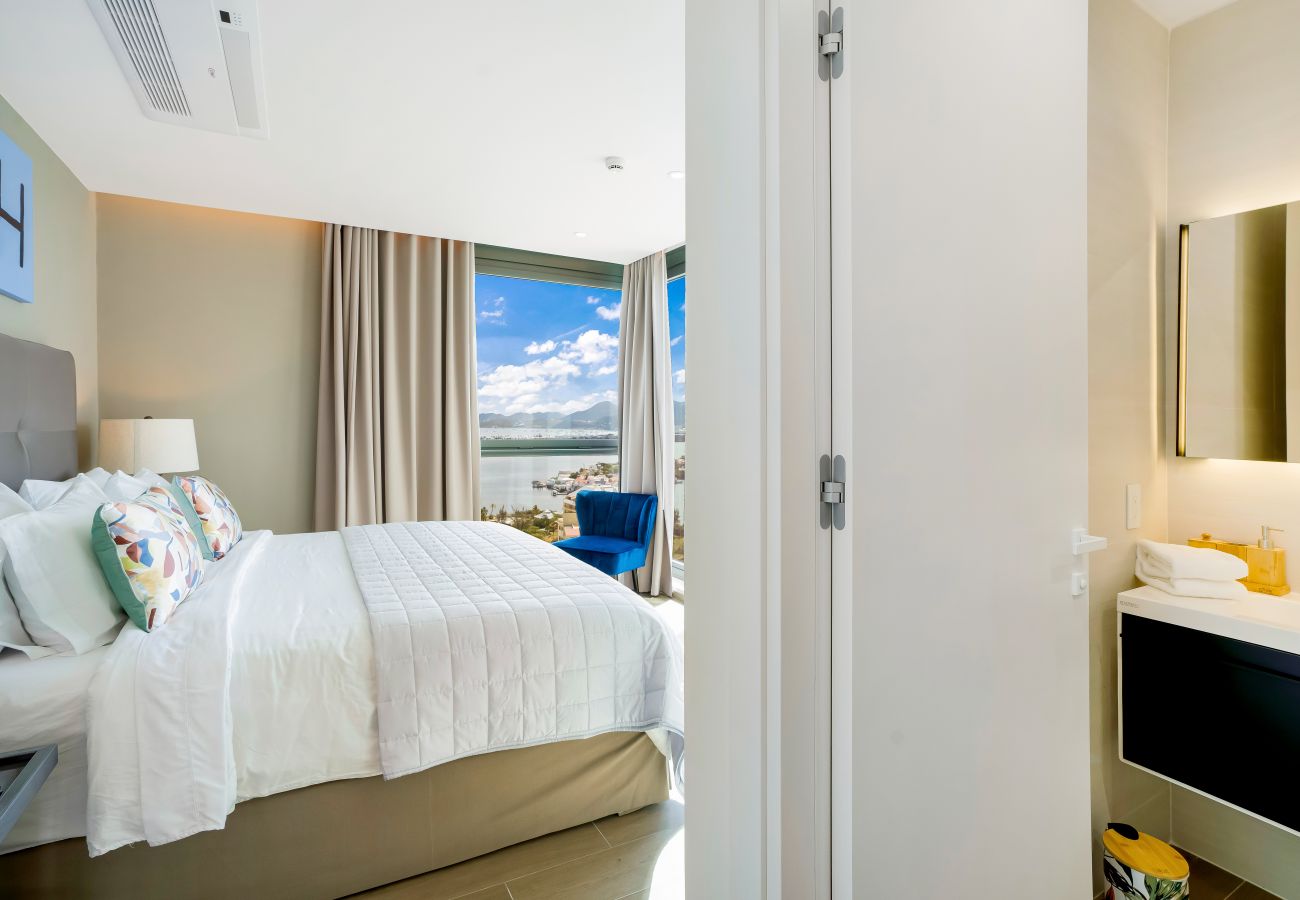 Appartement à Cupecoy - A-1902 Stunning sub penthouse ocean view