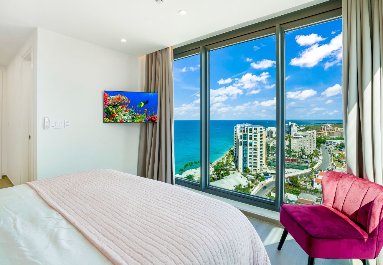 Appartement à Cupecoy - A-1902 Stunning sub penthouse ocean view
