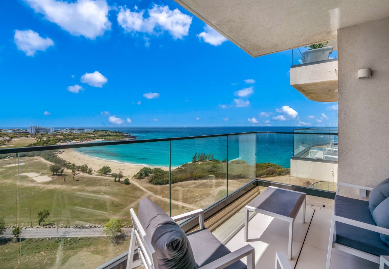 Appartement à Cupecoy - A-1102 Spacious and modern two bedroom with oceanv