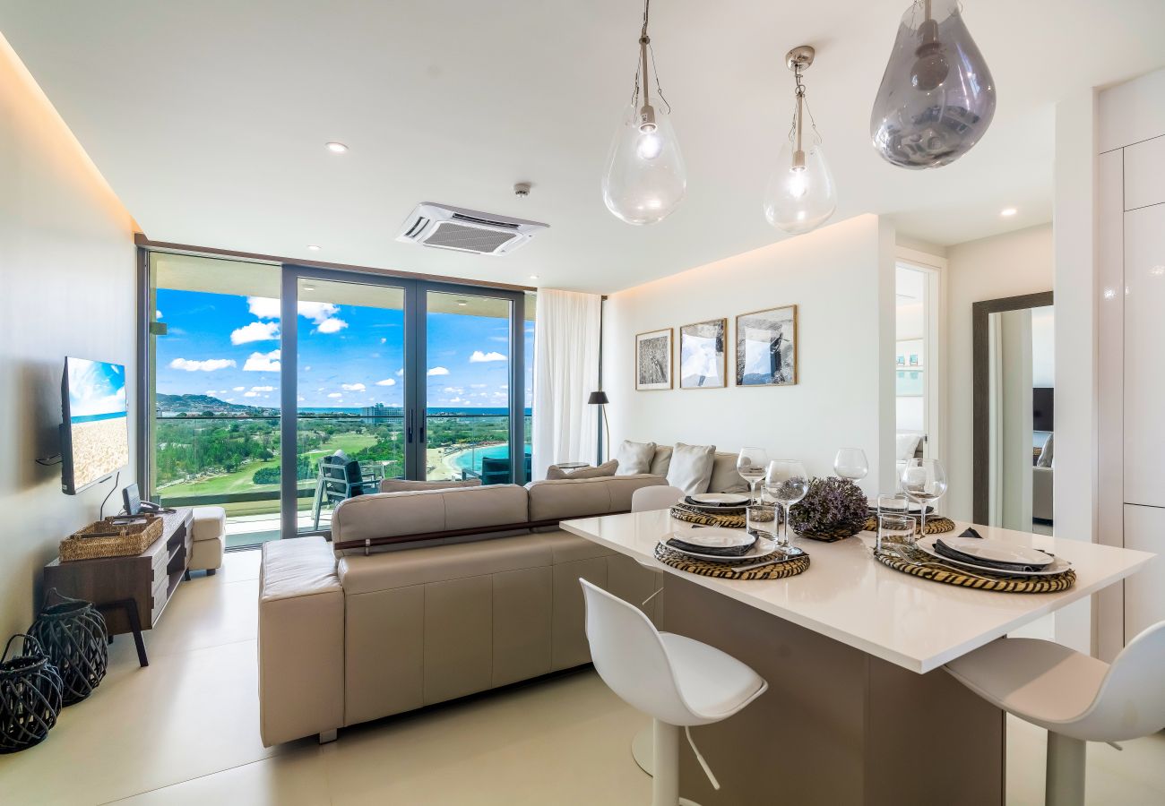 Appartement à Cupecoy - A-1102 Spacious and modern two bedroom with oceanv