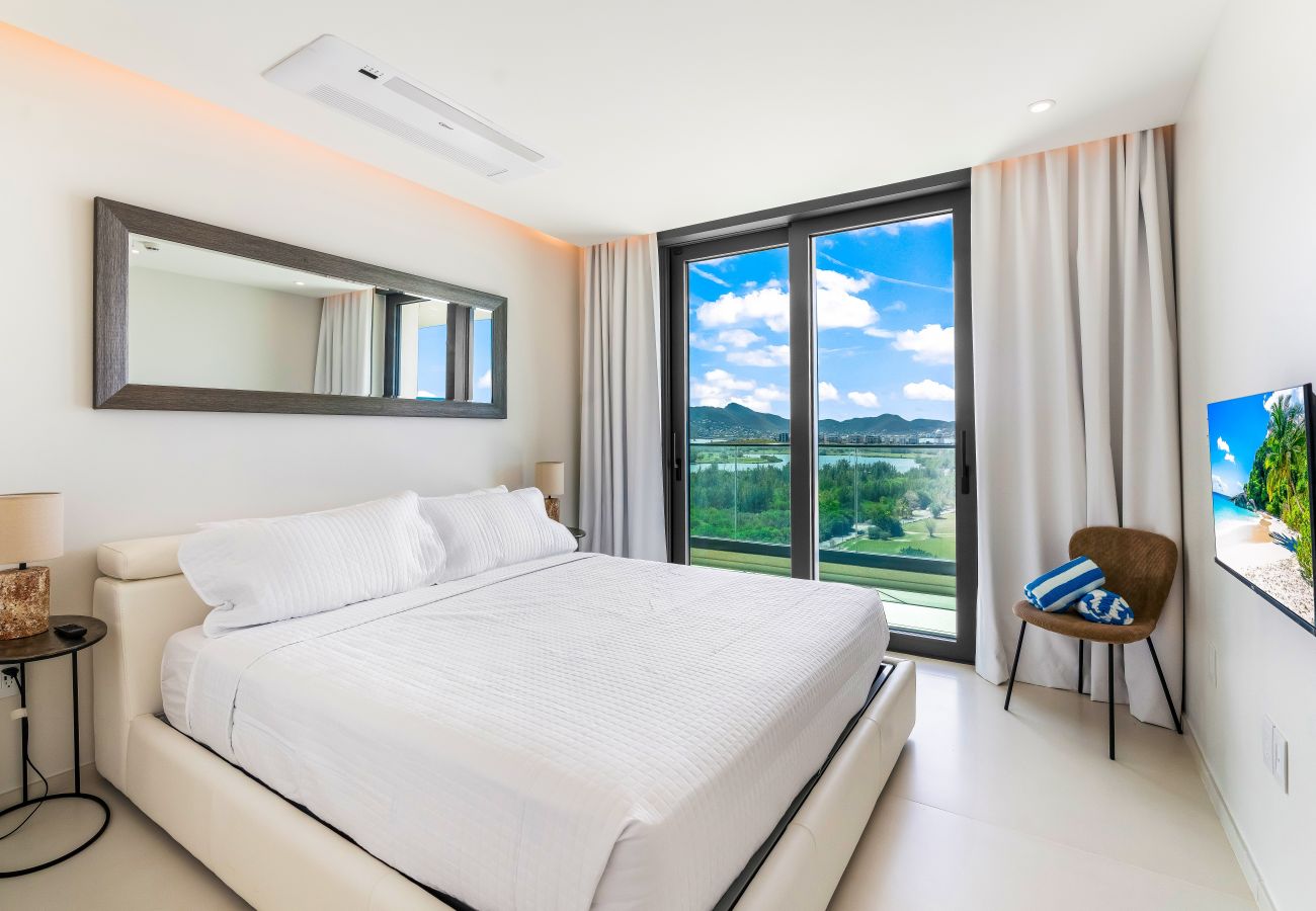 Appartement à Cupecoy - A-1102 Spacious and modern two bedroom with oceanv