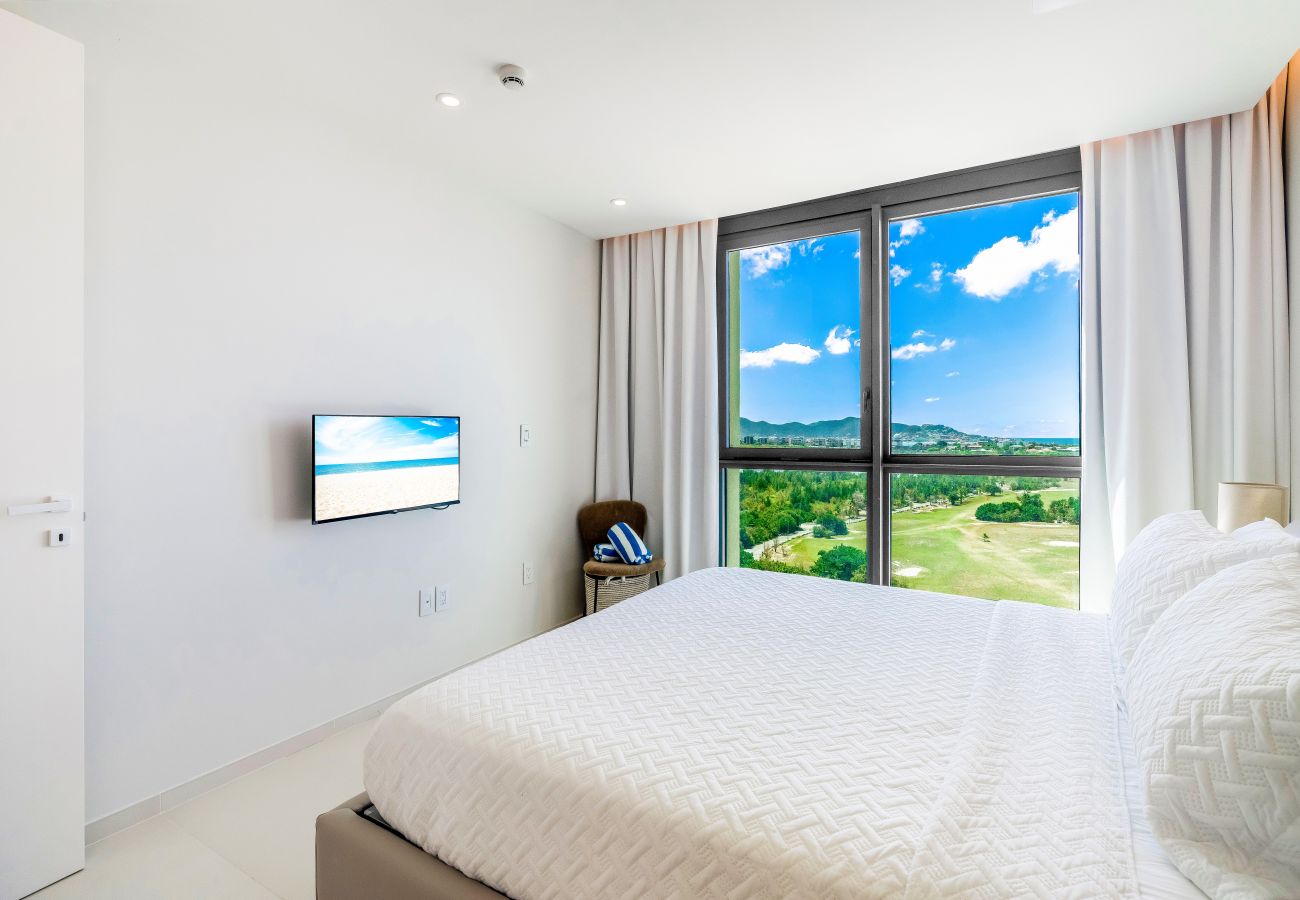 Appartement à Cupecoy - A-1102 Spacious and modern two bedroom with oceanv