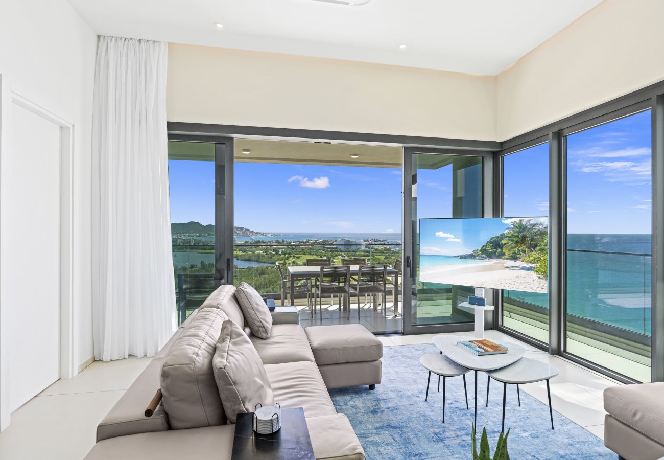 Appartement à Cupecoy - B-1901 Luxury 3-bedroom Penthouse