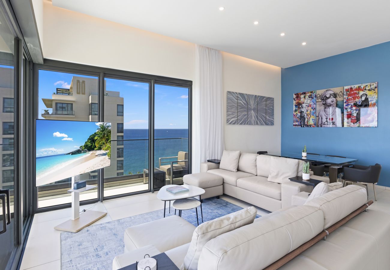 Appartement à Cupecoy - B-1901 Luxury 3-bedroom Penthouse