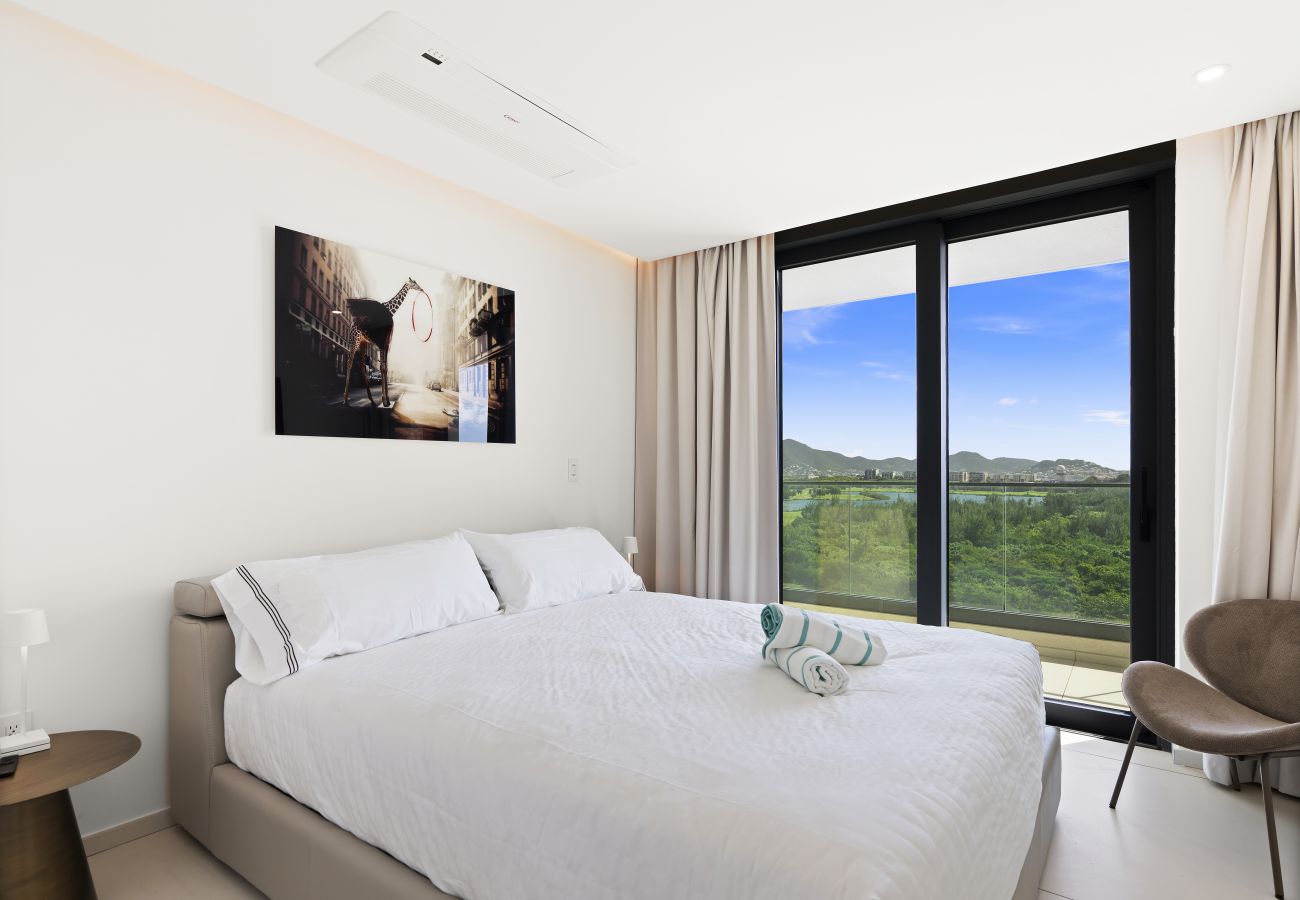 Appartement à Cupecoy - B-802 Stunning one bedroom corner ocean view