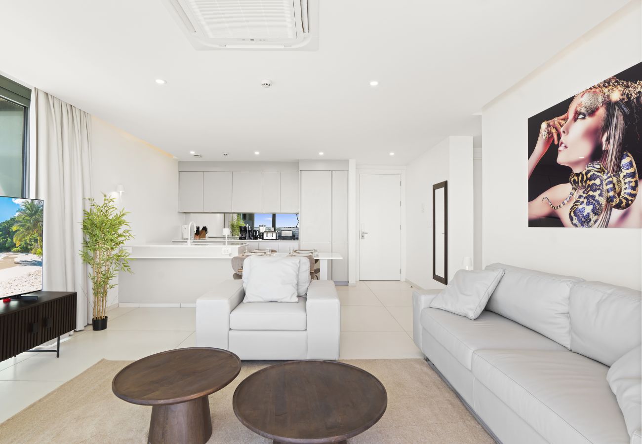 Appartement à Cupecoy - B-802 Stunning one bedroom corner ocean view