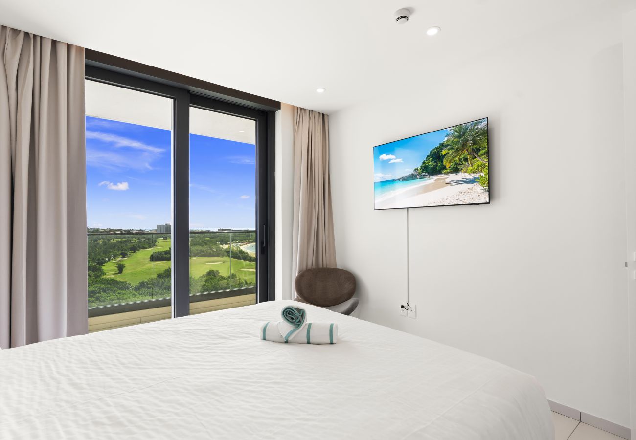 Appartement à Cupecoy - B-802 Stunning one bedroom corner ocean view