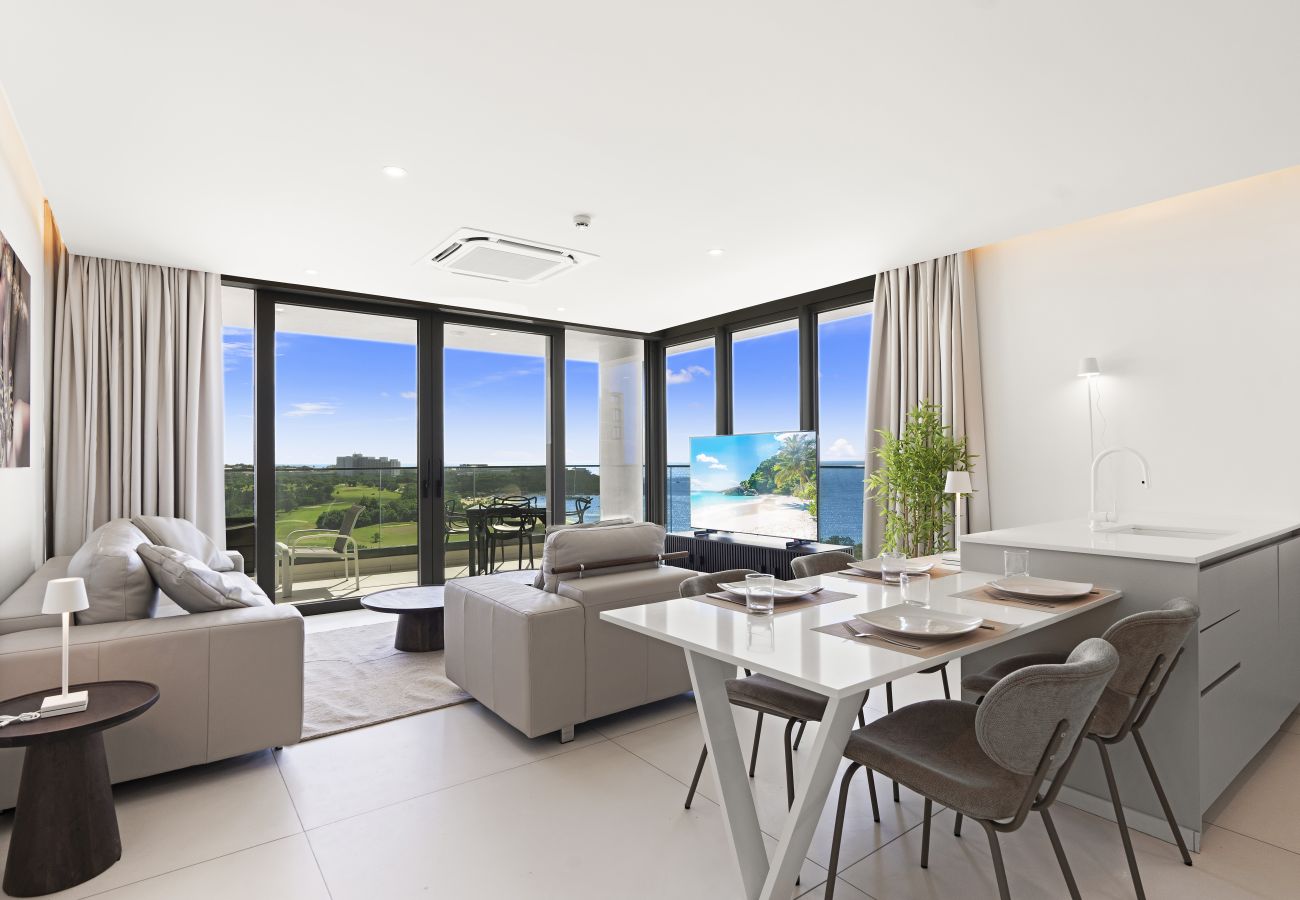 Appartement à Cupecoy - B-802 Stunning one bedroom corner ocean view