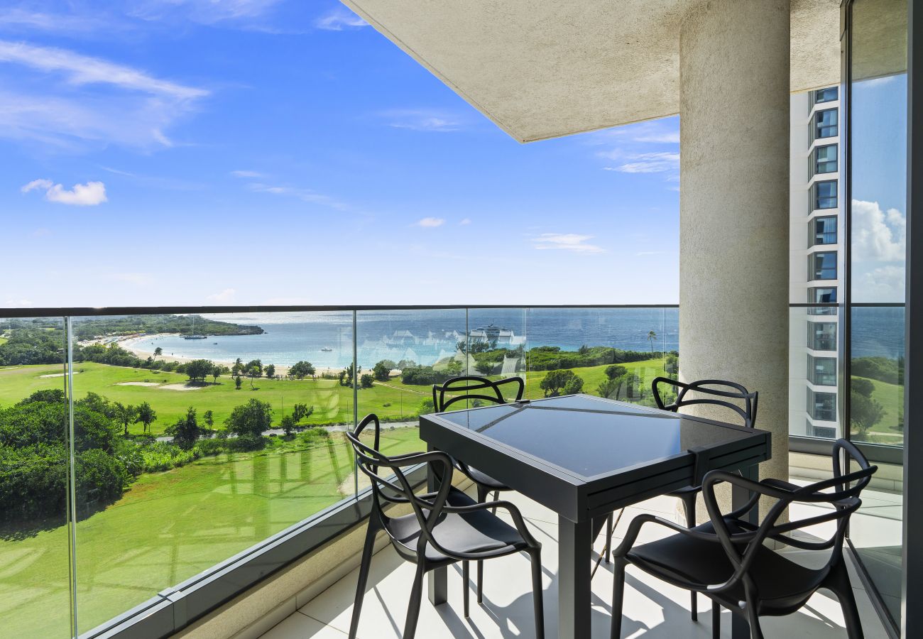 Appartement à Cupecoy - B-802 Stunning one bedroom corner ocean view
