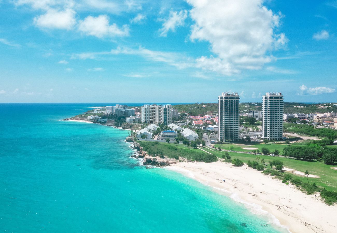 Appartement à Cupecoy - B-802 Stunning one bedroom corner ocean view