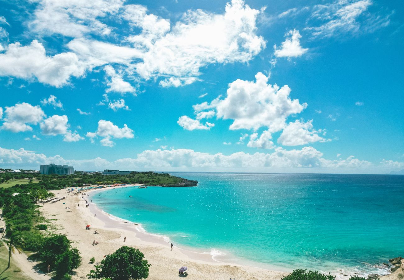 Appartement à Cupecoy - B-802 Stunning one bedroom corner ocean view