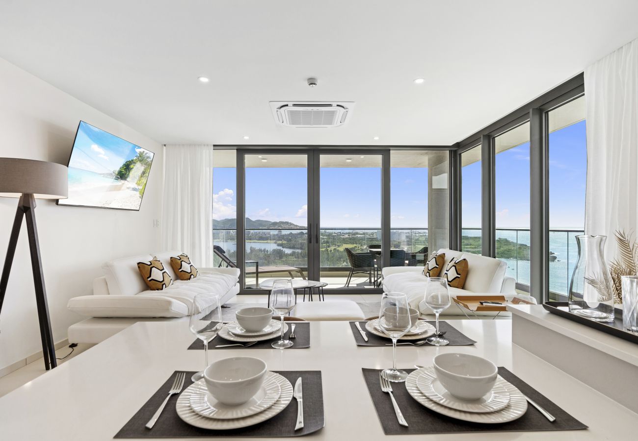 Appartement à Cupecoy - B-1501 Stunning two bedroom corner ocean view
