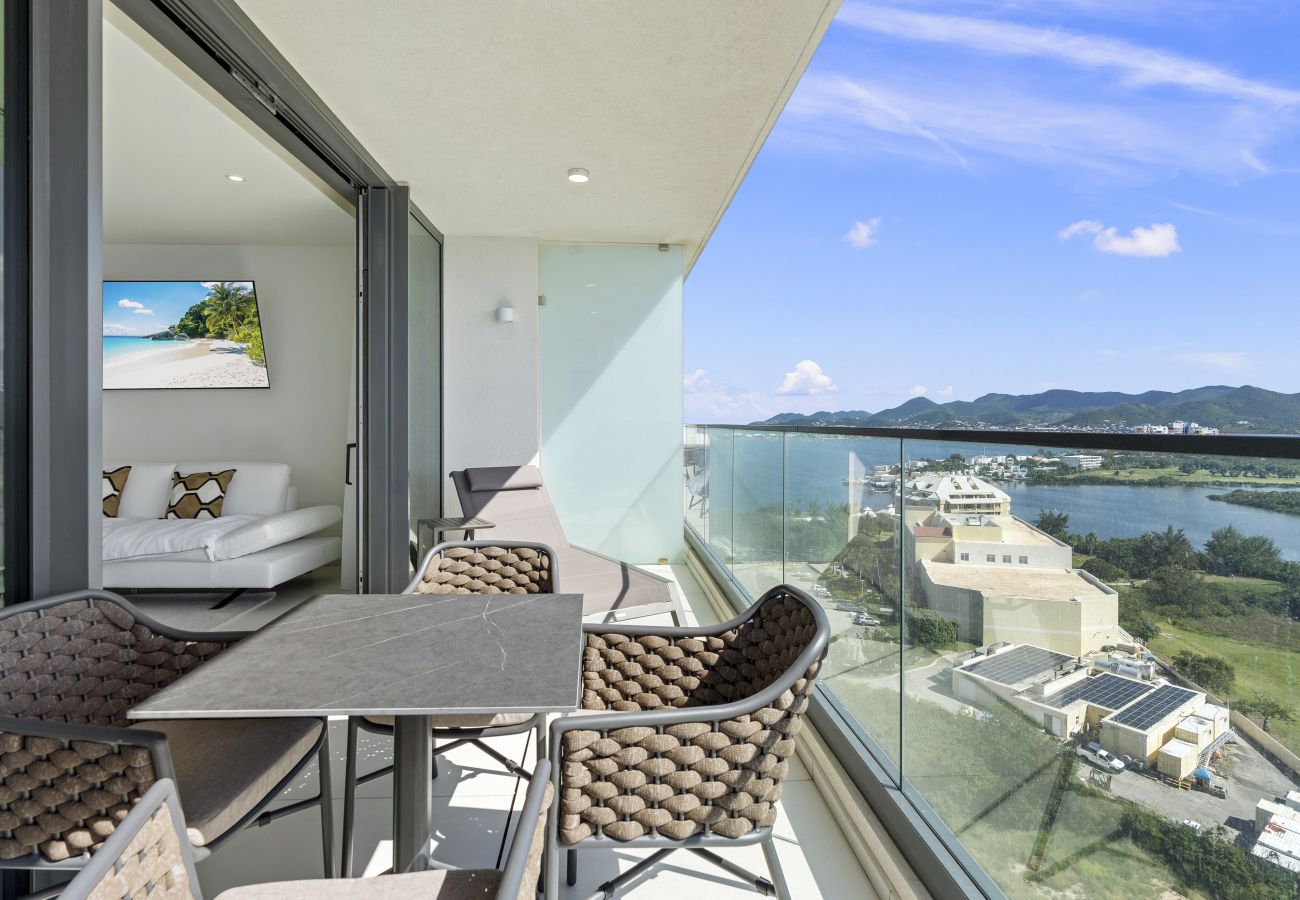 Appartement à Cupecoy - B-1501 Stunning two bedroom corner ocean view