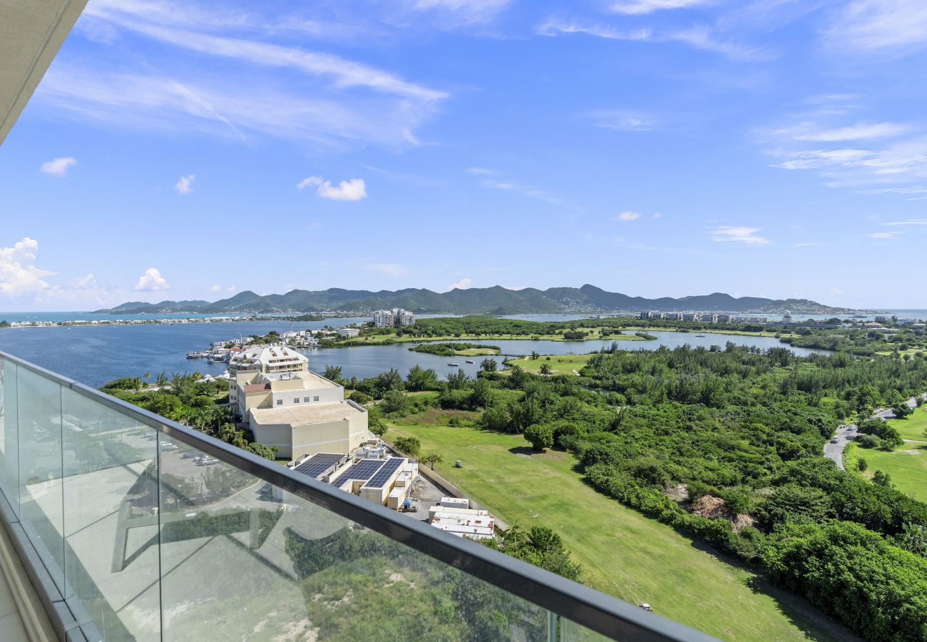 Appartement à Cupecoy - B-1501 Stunning two bedroom corner ocean view