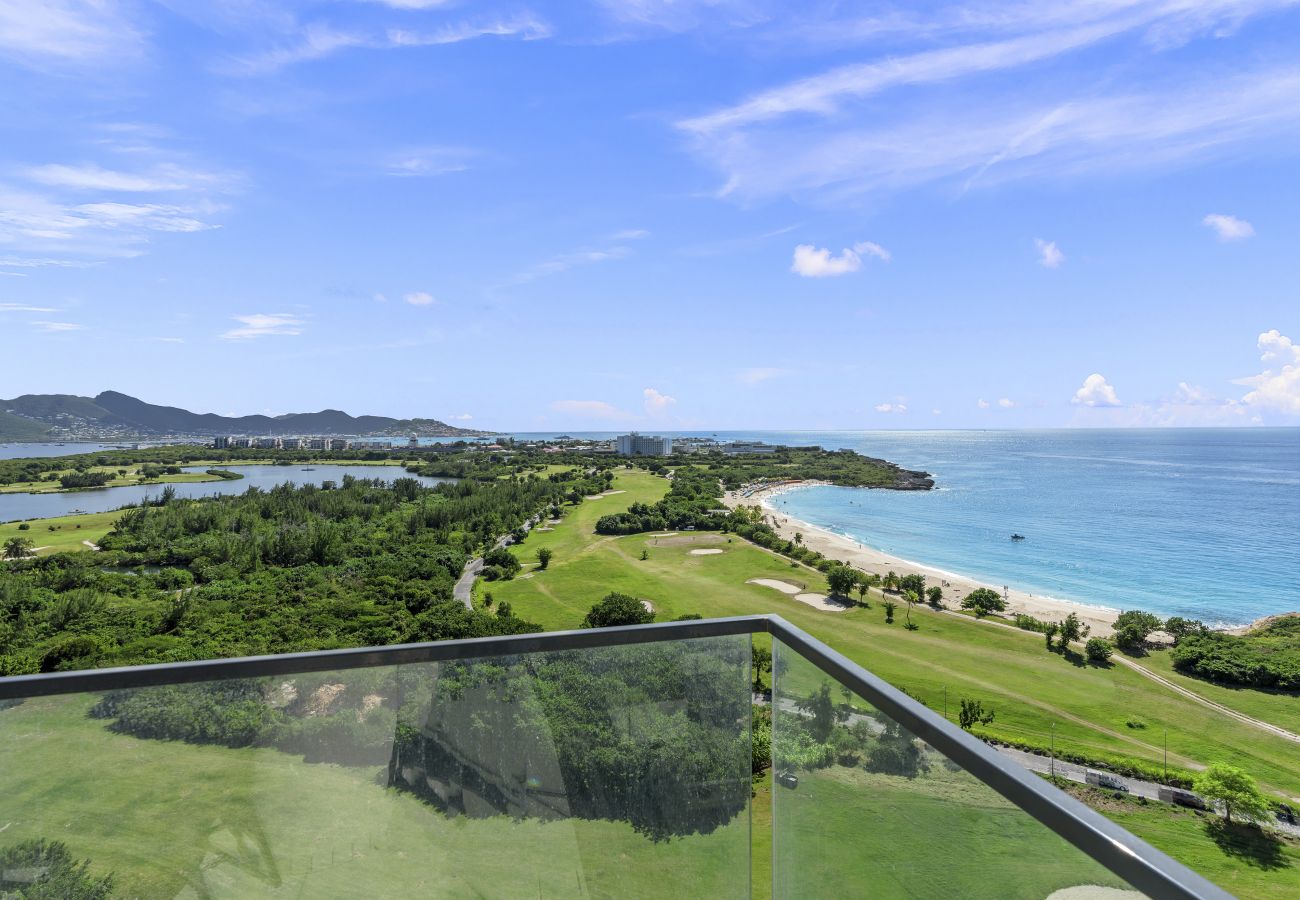 Appartement à Cupecoy - B-1501 Stunning two bedroom corner ocean view
