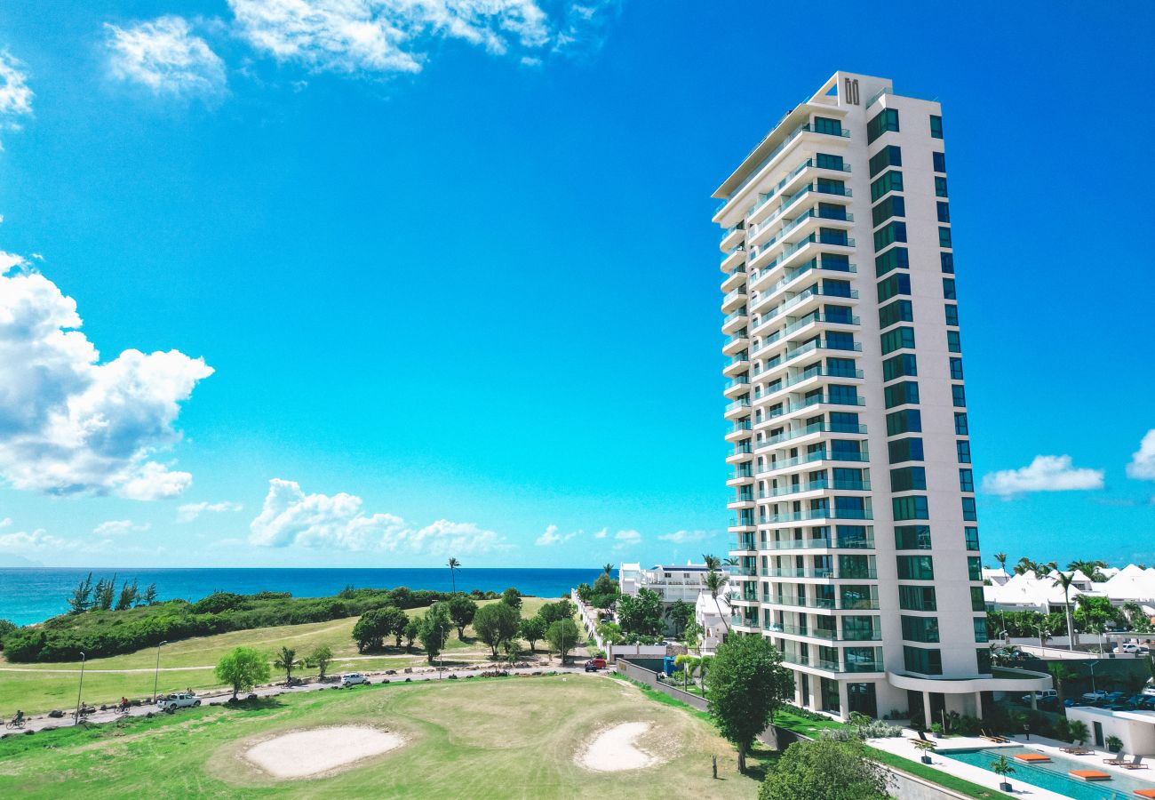 Appartement à Cupecoy - B-702 Stunning Ocean view corner unit