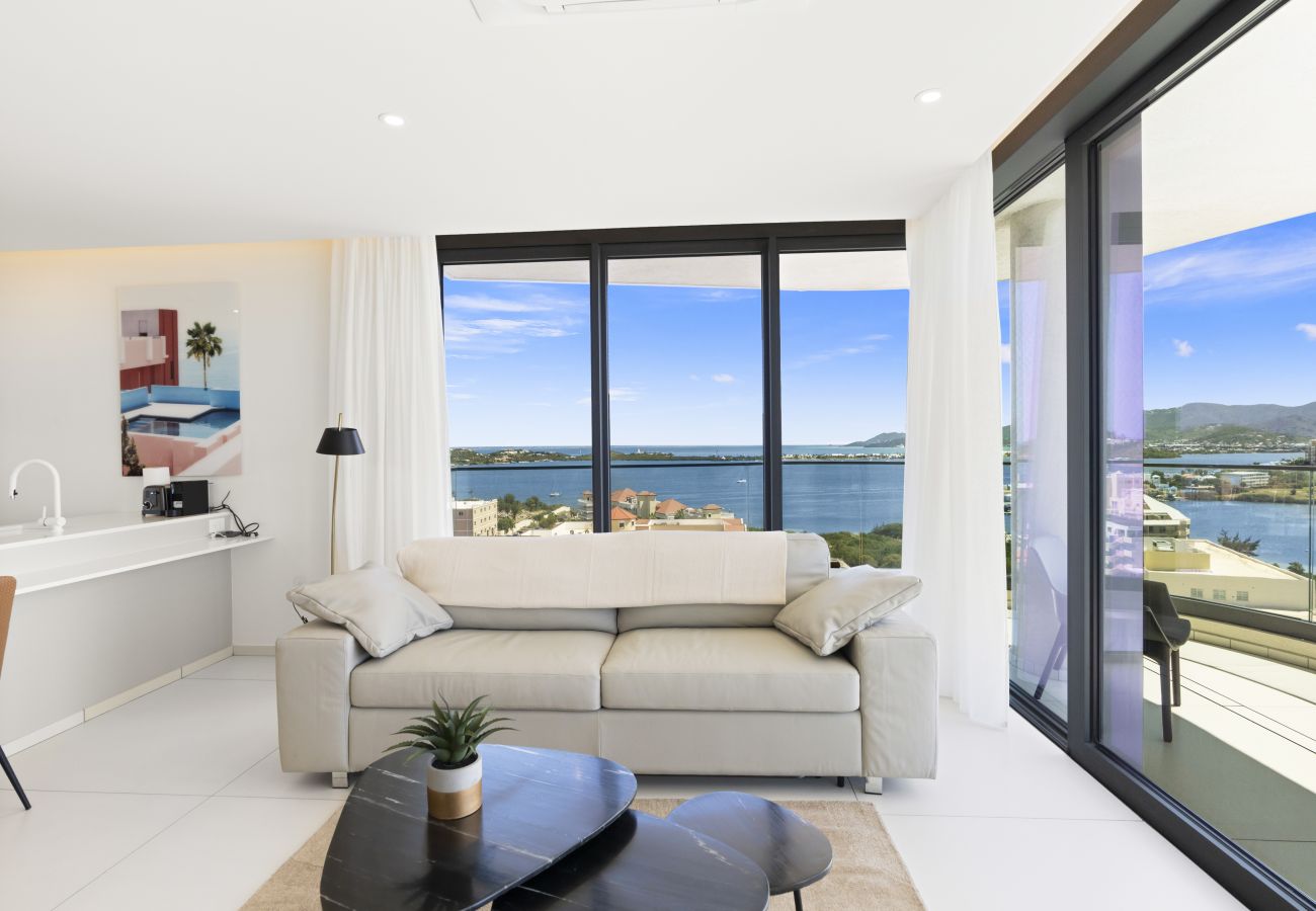 Appartement à Cupecoy - B-1403 Stunning Ocean view 2 bedroom