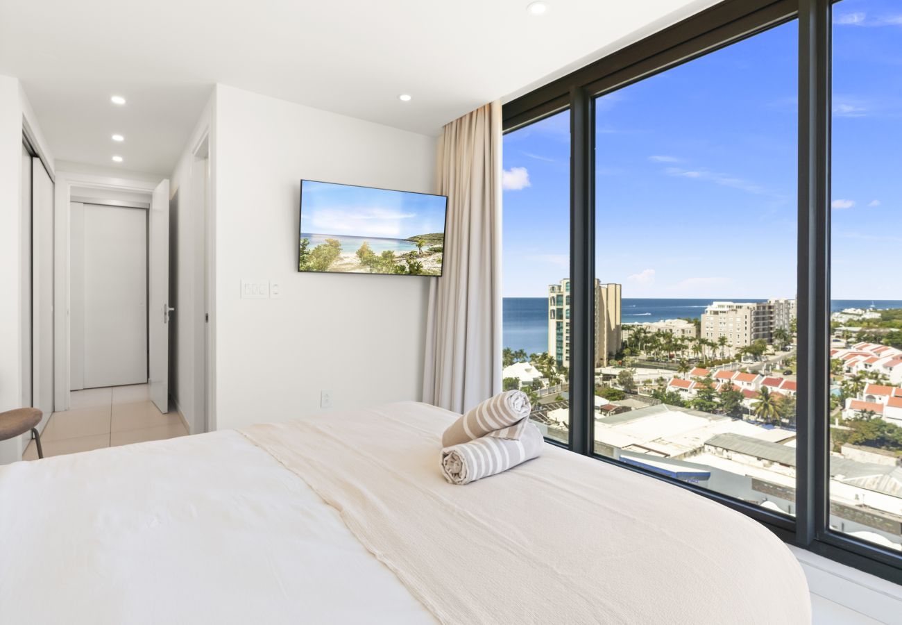 Appartement à Cupecoy - B-1403 Stunning Ocean view 2 bedroom