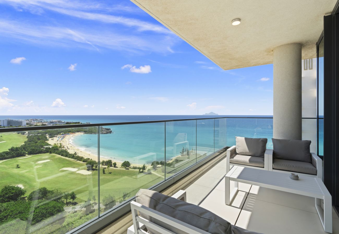 Appartement à Cupecoy - B-1801 Stunning two bedroom corner apartment with