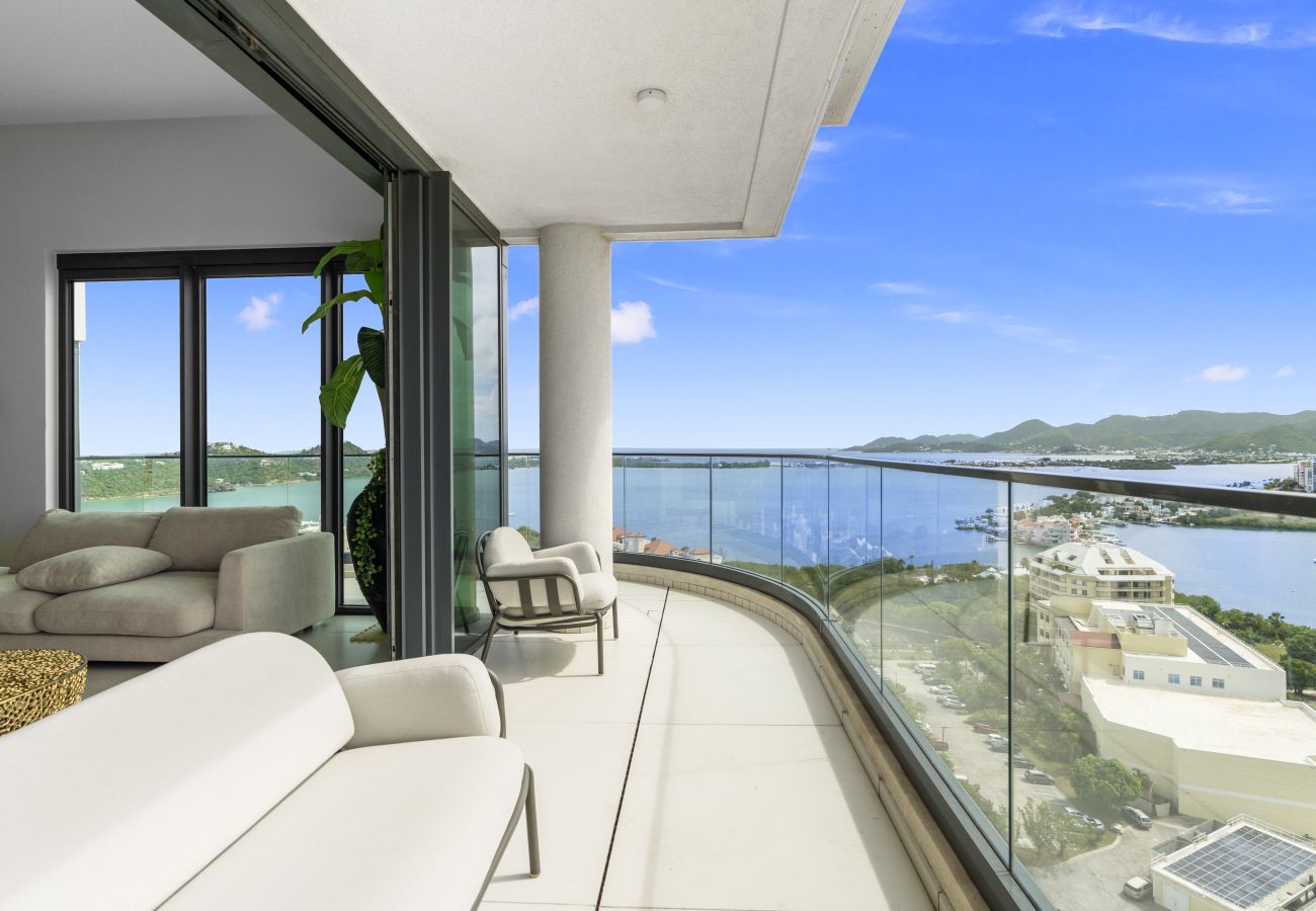Appartement à Cupecoy - B-1902 Stunning 3 Bd sub-penthouse corner balcony