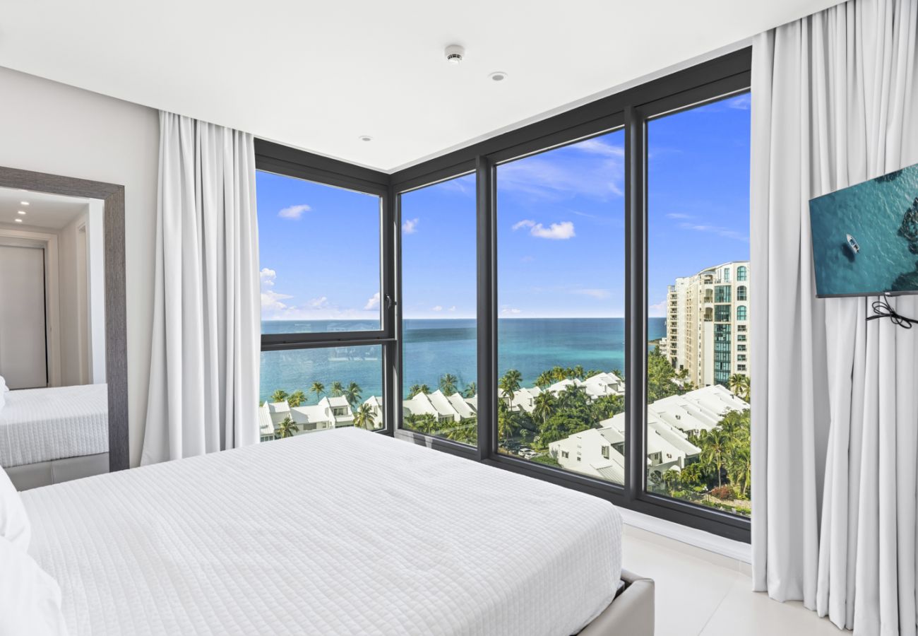 Appartement à Cupecoy - A-1101 2 bedroom corner balcony ocean view