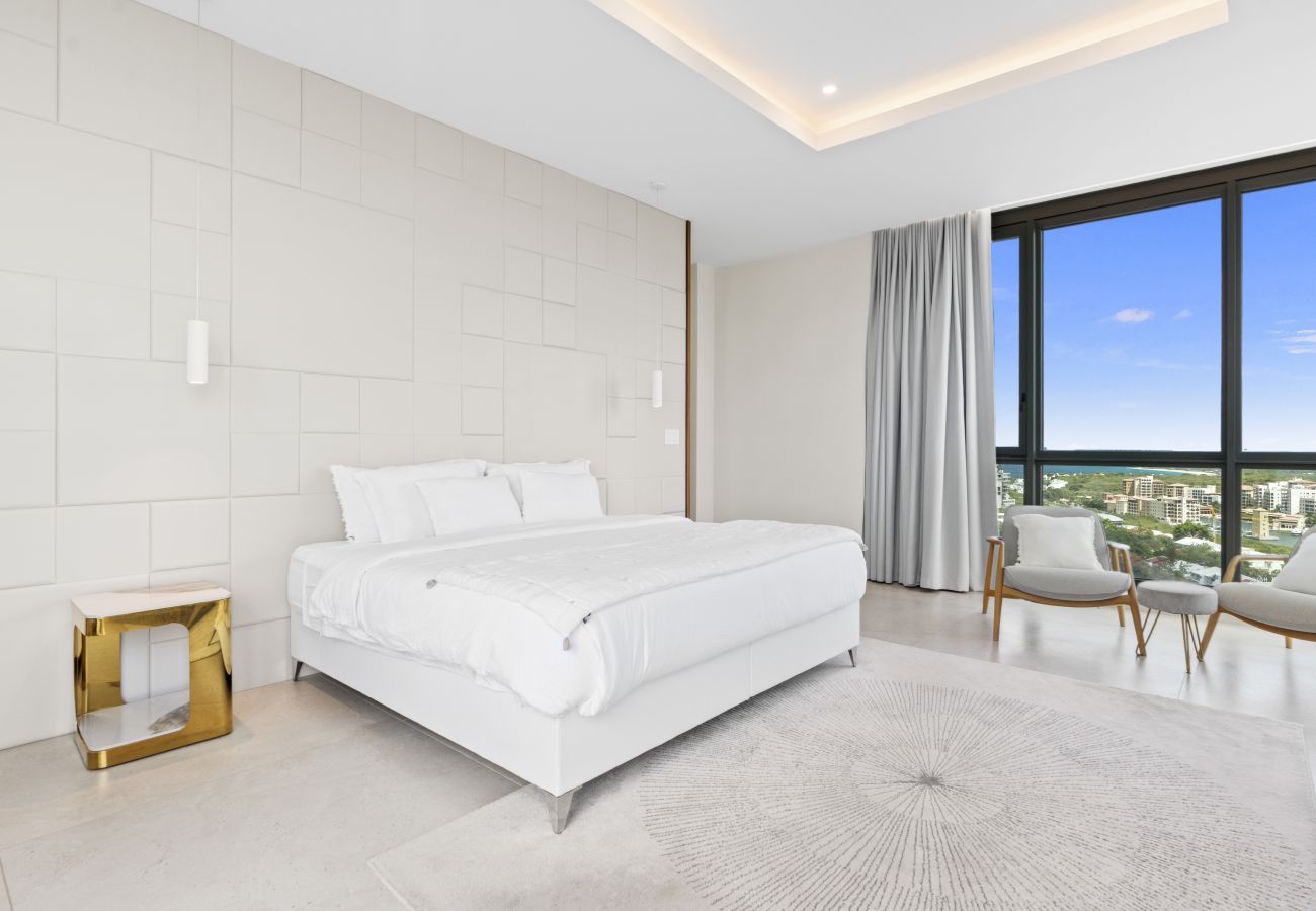 Appartement à Cupecoy - B-2000 Stunning penthouse with balcony and rooftop