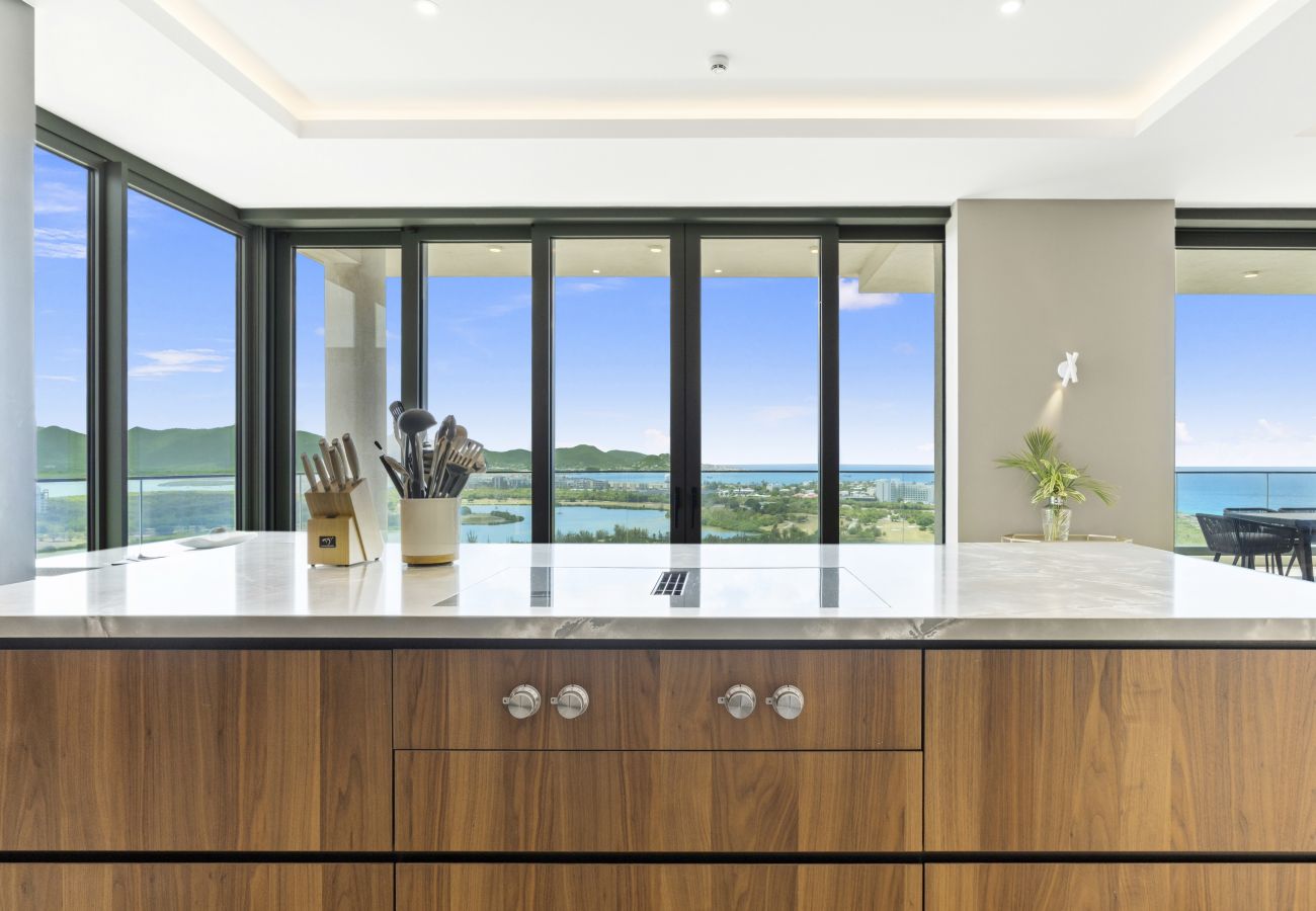 Appartement à Cupecoy - B-2000 Stunning penthouse with balcony and rooftop