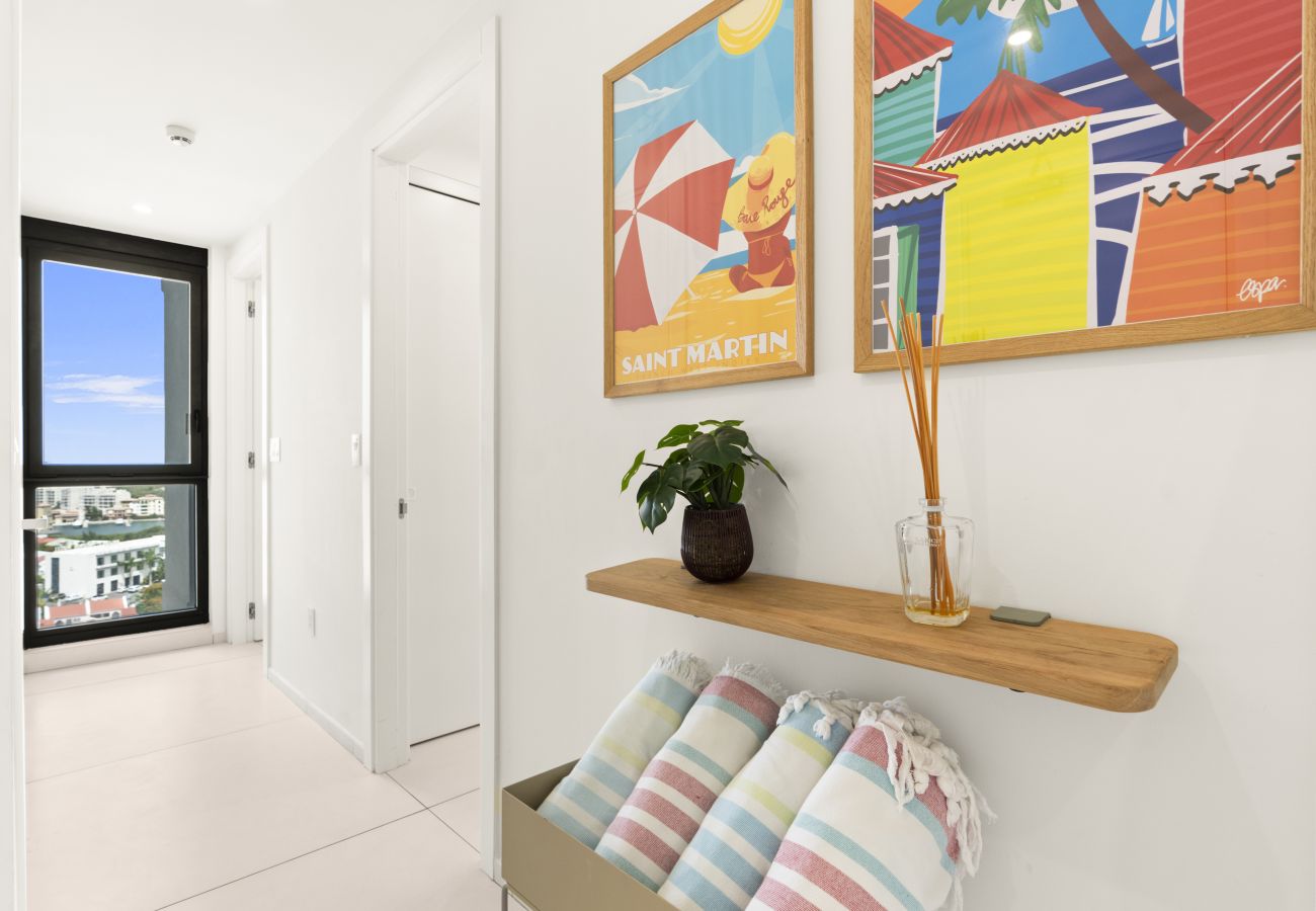 Appartement à Cupecoy - B-1703 Corner Unit with Stunning Ocean View