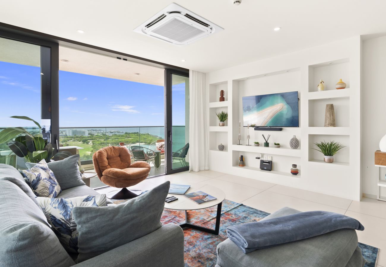 Appartement à Cupecoy - B-1703 Corner Unit with Stunning Ocean View