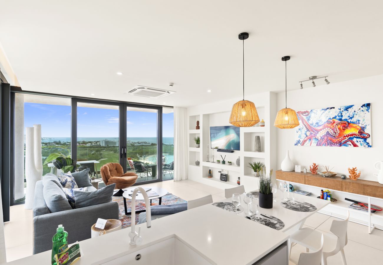 Appartement à Cupecoy - B-1703 Corner Unit with Stunning Ocean View