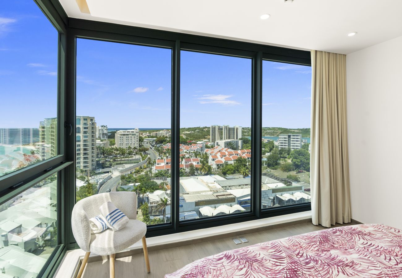 Appartement à Cupecoy - A-1401 Stunning 3 Bedrooms Oceanview