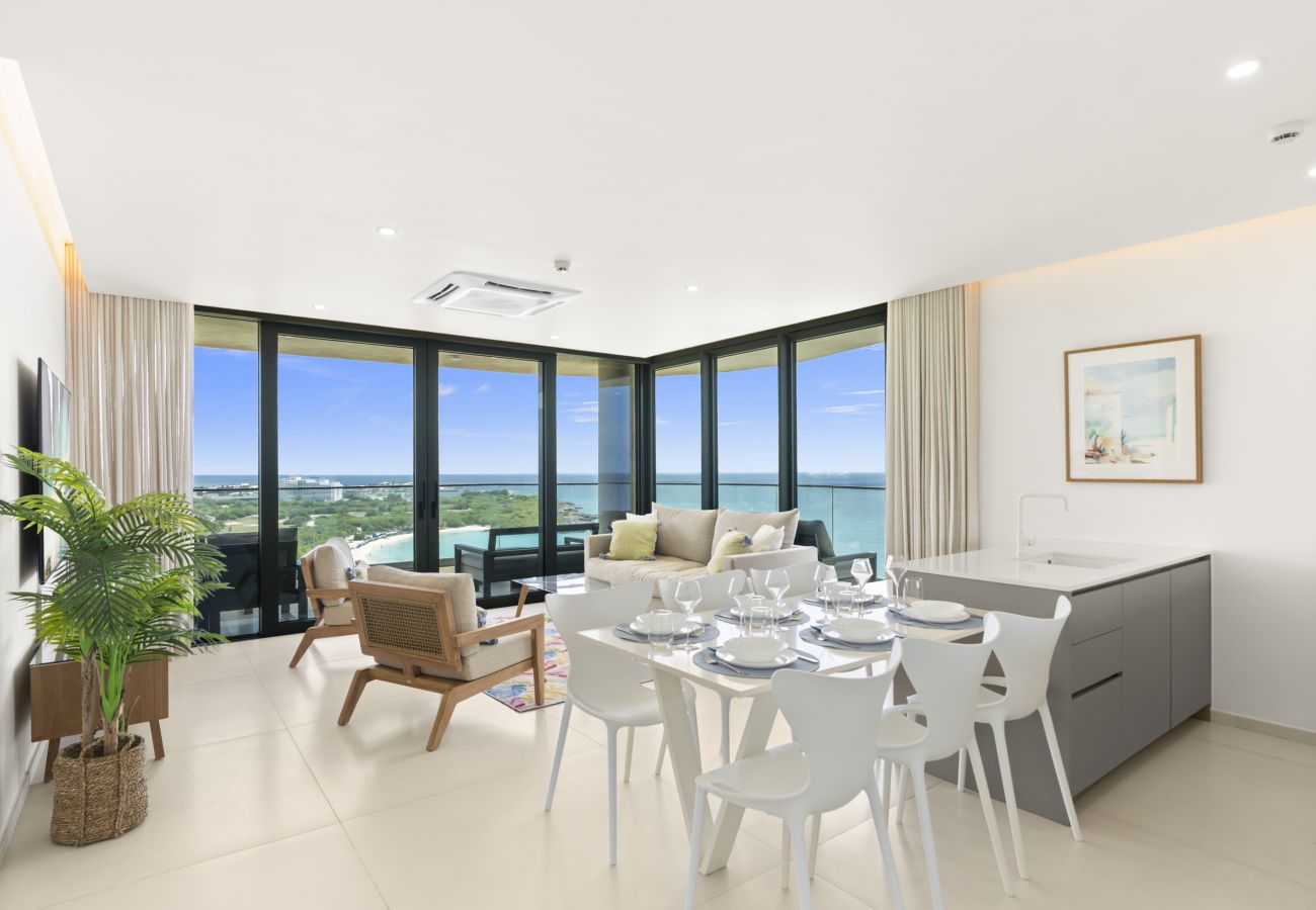 Appartement à Cupecoy - A-1401 Stunning 3 Bedrooms Oceanview