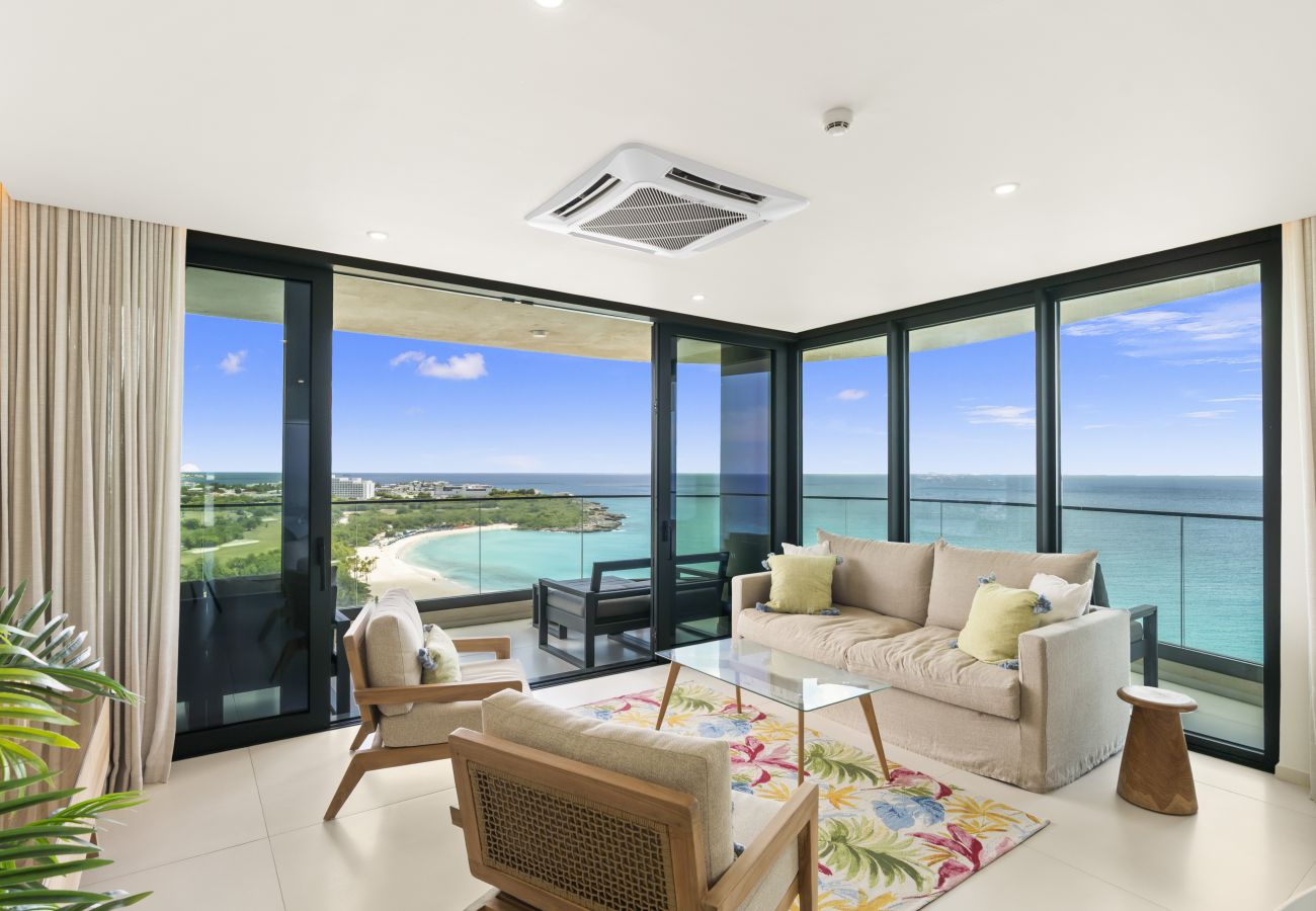 Appartement à Cupecoy - A-1401 Stunning 3 Bedrooms Oceanview