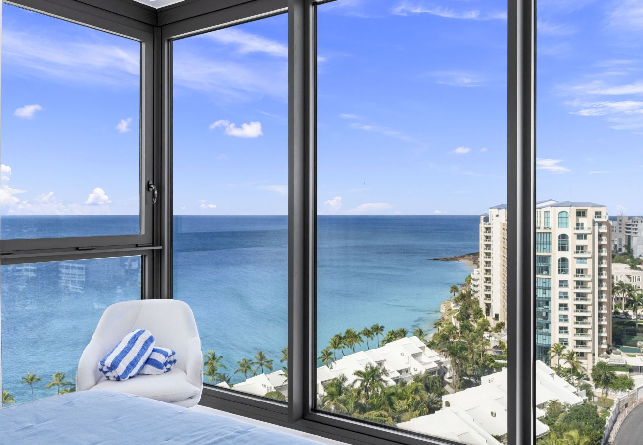 Appartement à Cupecoy - Rare 3-Bedroom Oceanview on a High Floor