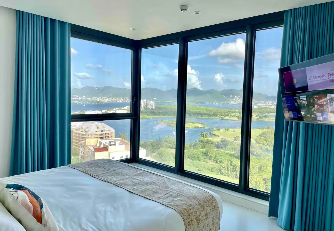 Appartement à Cupecoy -  2 bedroom corner HIgh floor tower B