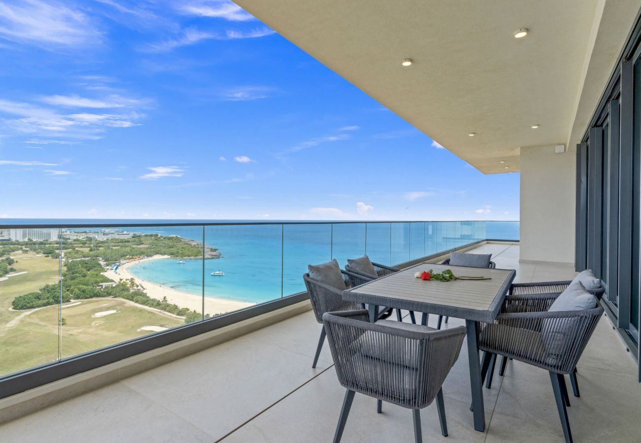 Apartment in Cupecoy - Penthouse 4 bedrooms - B2000