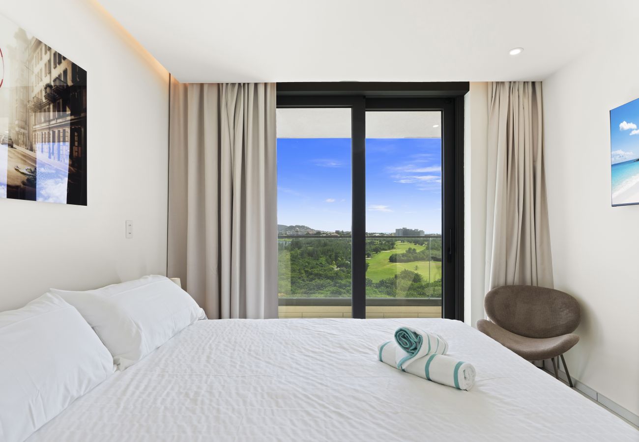 Apartment in Cupecoy - B-802 Stunning one bedroom corner ocean view