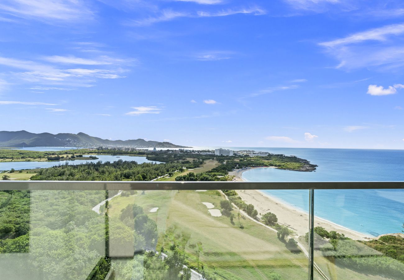 Apartment in Cupecoy - Rare 3-Bedroom Oceanview on a High Floor