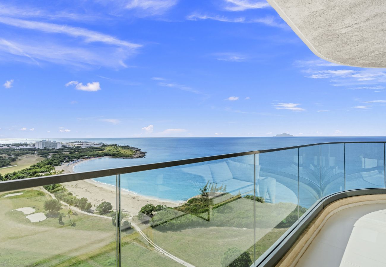 Apartment in Cupecoy - Rare 3-Bedroom Oceanview on a High Floor