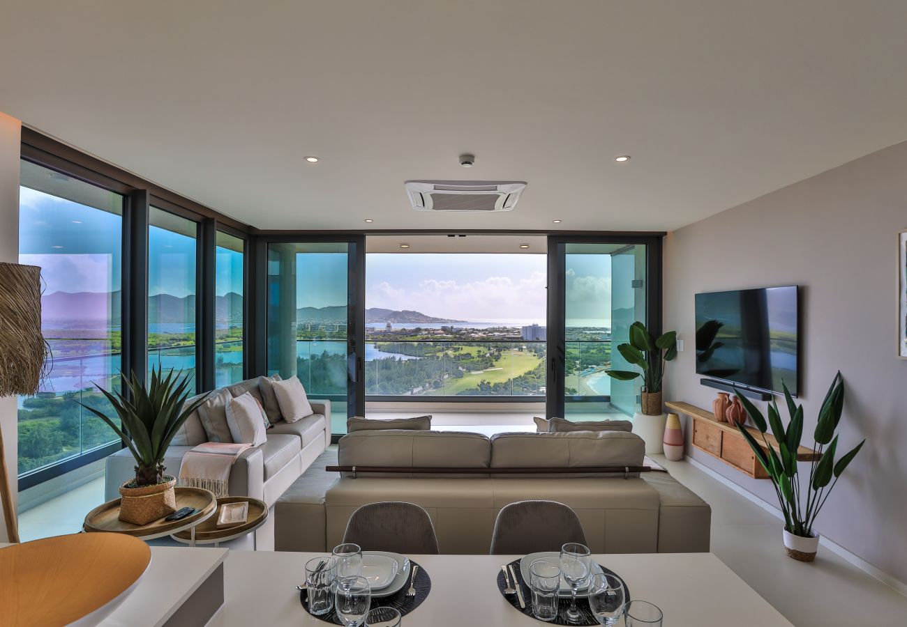 Apartment in Cupecoy - High-Floor 2BR apartment with stunning oceanview