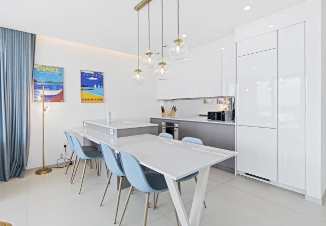 Apartment in Cupecoy - A-501 Stunning three bedroom overlooking Mullet Ba Apartment in Cupecoy - A-501 Stunning three bedroom overlooking Mullet Ba