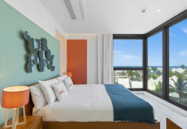 Apartment in Cupecoy - A-501 Stunning three bedroom overlooking Mullet Ba Apartment in Cupecoy - A-501 Stunning three bedroom overlooking Mullet Ba