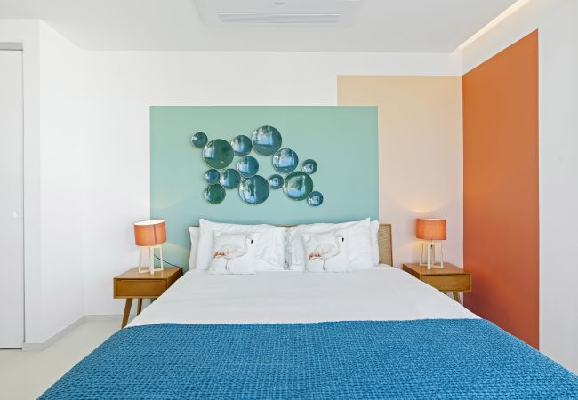 Apartment in Cupecoy - A-501 Stunning three bedroom overlooking Mullet Ba Apartment in Cupecoy - A-501 Stunning three bedroom overlooking Mullet Ba