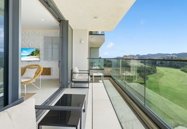 Apartment in Cupecoy - A-501 Stunning three bedroom overlooking Mullet Ba Apartment in Cupecoy - A-501 Stunning three bedroom overlooking Mullet Ba