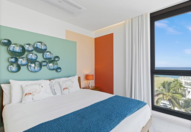 Apartment in Cupecoy - A-501 Stunning three bedroom overlooking Mullet Ba Apartment in Cupecoy - A-501 Stunning three bedroom overlooking Mullet Ba