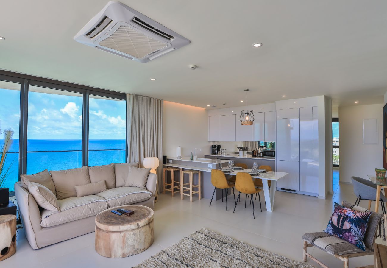 Living room with comfortable equipment